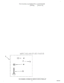 03 - Miscellaneous parts for Whirlpool Washer LLN8244AW0 from AppliancePartsPros.com