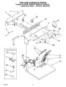 02 - Section parts for Whirlpool Dryer LER5636LG0 from AppliancePartsPros.com