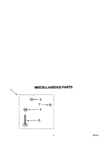 03 - Miscellaneous parts for Whirlpool Washer LSP9355AW0 from AppliancePartsPros.com