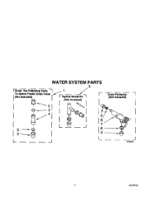 06 - Water System parts for Whirlpool Washer LA5525XTN0 from AppliancePartsPros.com