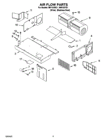 04 - Air Flow Parts parts for Whirlpool Microwave IMH15XRS1 from AppliancePartsPros.com