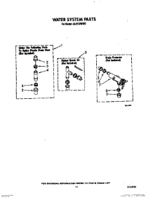 11 - Water System parts for Whirlpool Washer AL3132WL0 from AppliancePartsPros.com