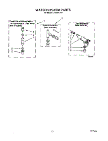 11 - Water System parts for Whirlpool Washer LA6888XTW1 from AppliancePartsPros.com
