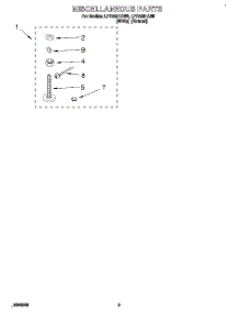 08 - Miscellaneous, Lit / Optional parts for Whirlpool Washer LPR4231AG0 from AppliancePartsPros.com