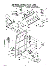 02 - Controls And Rear Panel parts for Whirlpool Washer LSP9355AW0 from AppliancePartsPros.com
