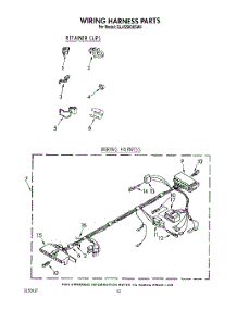 09 - Wiring Harness parts for Whirlpool Washer GLA5580XSN4 from AppliancePartsPros.com