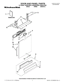 06 - Refrigerator Door Parts parts for Whirlpool Refrigerator CS22AFXKS06 from AppliancePartsPros.com