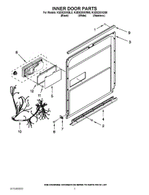 06 - Refrigerator Door Parts parts for Whirlpool Refrigerator CS22AFXKB06 from AppliancePartsPros.com