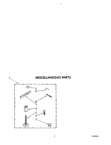 06 - Miscellaneous parts for Whirlpool Washer AL6245VL1 from AppliancePartsPros.com