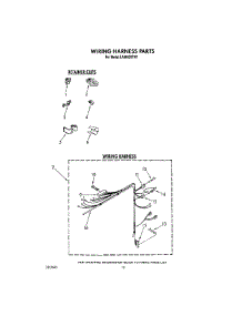 09 - Wiring Harness parts for Whirlpool Washer LA4800XTN1 from AppliancePartsPros.com