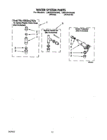 08 - Water System parts for Whirlpool Washer LMV5243AW0 from AppliancePartsPros.com