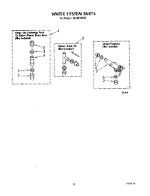 11 - Water System parts for Whirlpool Washer LA9480XWN0 from AppliancePartsPros.com