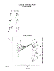 08 - Wiring Harness parts for Whirlpool Washer LA5400XTG0 from AppliancePartsPros.com