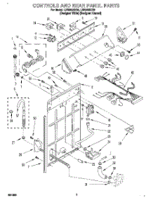 02 - Controls And Rear Panel parts for Whirlpool Washer LSR9355DZ0 from AppliancePartsPros.com