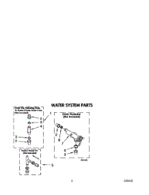 04 - Water System parts for Whirlpool Washer LA9480XWM2 from AppliancePartsPros.com