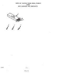 06 - Wire Harness And Components parts for Whirlpool Range F5808W0 from AppliancePartsPros.com