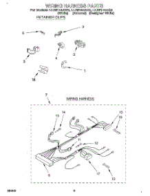 07 - Wiring Harness parts for Whirlpool Washer LLR6144AQ0 from AppliancePartsPros.com