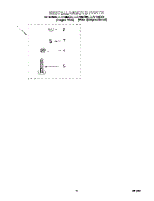 10 - Miscellaneous, Lit / Optional parts for Whirlpool Washer LLR7144DQ0 from AppliancePartsPros.com
