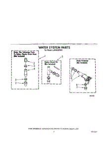 06 - Water System parts for Whirlpool Washer LA5460XTW1 from AppliancePartsPros.com