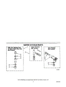 04 - Water Sustem parts for Whirlpool Washer LA9300XTM1 from AppliancePartsPros.com