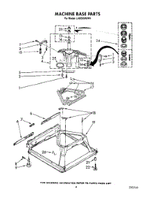 08 - Machine Base parts for Whirlpool Washer LA9200XWM1 from AppliancePartsPros.com