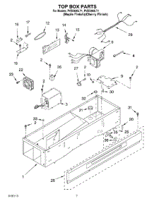 04 - Top Box Parts parts for Whirlpool Personal Valet System PVBS600LY1 from AppliancePartsPros.com