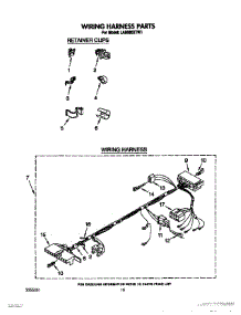 09 - Wiring Harness parts for Whirlpool Washer LA5600XTG1 from AppliancePartsPros.com