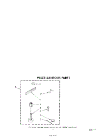 05 - Miscellaneous parts for Whirlpool Washer LA5430XTG0 from AppliancePartsPros.com