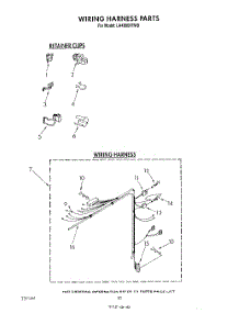08 - Wiring Harness parts for Whirlpool Washer LA4800XTM0 from AppliancePartsPros.com