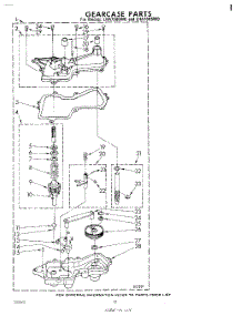 07 - Gearcase parts for Whirlpool Washer LHA7685W0 from AppliancePartsPros.com