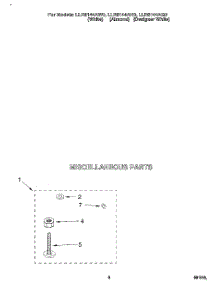 04 - Miscellaneous parts for Whirlpool Washer LLR6144AQ0 from AppliancePartsPros.com