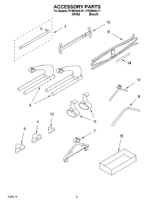 05 - Accessory Parts parts for Whirlpool Personal Valet System PVBN600LT1 from AppliancePartsPros.com