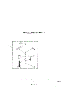 05 - Miscellaneous parts for Whirlpool Washer LA5510XTM0 from AppliancePartsPros.com