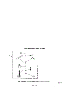 04 - Miscellaneous parts for Whirlpool Washer LA6098XTW0 from AppliancePartsPros.com