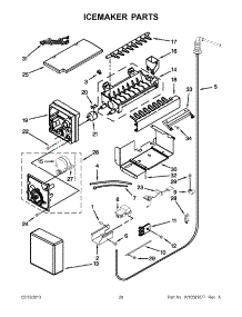 09 - Unit parts for Whirlpool Refrigerator CS25AFXKQ01 from AppliancePartsPros.com