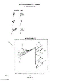 08 - Wiring Harness parts for Whirlpool Washer 6LA5800XTW0 from AppliancePartsPros.com