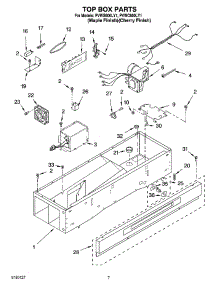 04 - Top Box Parts parts for Whirlpool Personal Valet System PVWS600LY1 from AppliancePartsPros.com