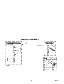 04 - Water System parts for Whirlpool Washer RAL6245AW0 from AppliancePartsPros.com