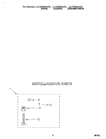 04 - Miscellaneous parts for Whirlpool Washer LLT8233AQ0 from AppliancePartsPros.com
