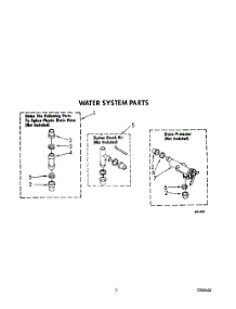 06 - Water System parts for Whirlpool Washer LA9580XWM1 from AppliancePartsPros.com