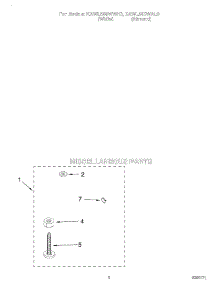 06 - Miscellaneous parts for Kitchenaid Washer KAWL500WWH0 from AppliancePartsPros.com