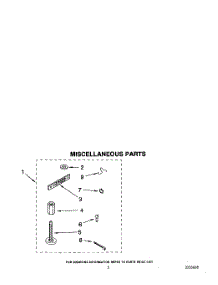04 - Miscellaneous parts for Whirlpool Washer LA6058XTW1 from AppliancePartsPros.com