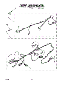07 - Wiring Harness parts for Whirlpool Washer LMR5243AW0 from AppliancePartsPros.com