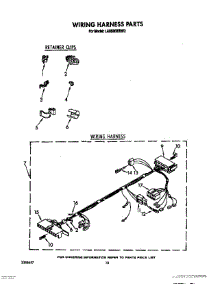 08 - Wiring Harness parts for Whirlpool Washer LA8580XWM2 from AppliancePartsPros.com