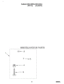 06 - Miscellaneous parts for Kitchenaid Washer KAWL410BAL0 from AppliancePartsPros.com