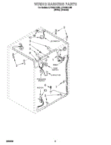 04 - Wiring Harness parts for Whirlpool Washer LPR4231AG0 from AppliancePartsPros.com