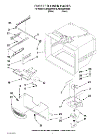 03 - Tub Assembly Parts parts for Whirlpool Dishwasher CUD6710TQ0 from AppliancePartsPros.com