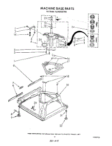 07 - Machine Base parts for Whirlpool Washer 6LA6300XTF0 from AppliancePartsPros.com