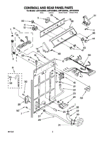 02 - Controls And Rear Panel parts for Whirlpool Washer LSR7233BQ0 from AppliancePartsPros.com