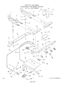 04 - Body parts for Whirlpool Range 1234W0A from AppliancePartsPros.com